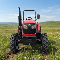 Meilleur prix, tracteur agricole 4x4 de 35 CV haute performance, machine agricole chinoise, ensemble complet moteur et boîte de vitesses disponible
