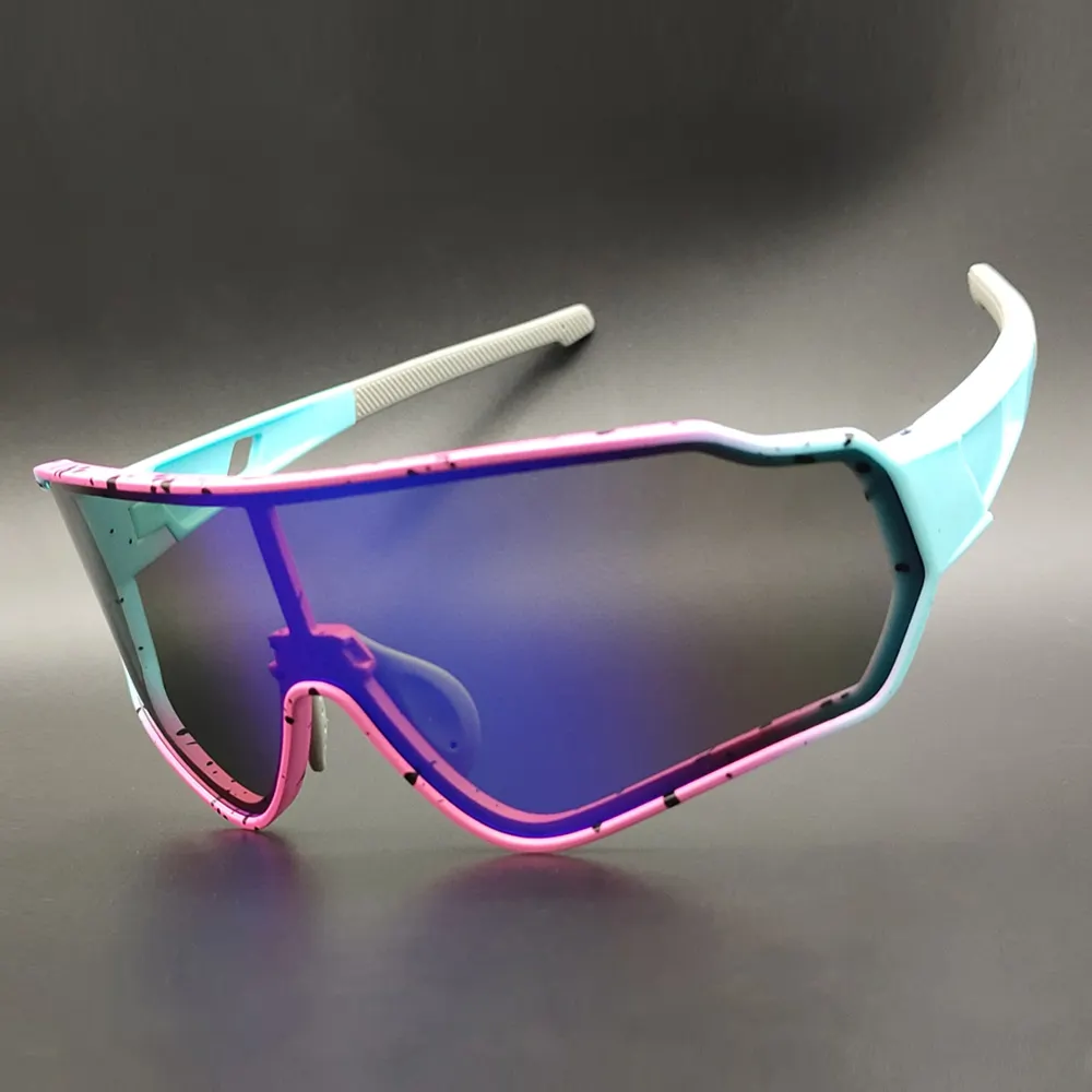 Yijia optique polarisé sports de plein air lunettes de soleil lunettes de cyclisme vtt VTT vélo lunettes de sécurité