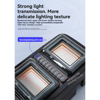 Feux arrière à LED étoilés, neufs et améliorés, en ABS noir, adaptés aux accessoires GWM Tank 300