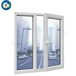 Bonne isolation impact fenêtres anti-ouragan Upvc pvc fenêtres et portes à battant pour <span class=keywords><strong>les</strong></span> maisons - Product Image 1
