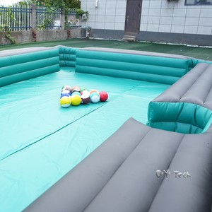 Aufblasbares Fußballspiel Beliebtes Snooker-Fußball Aufblasbares Menschliches Billard Fußball-Snooker zum Verkauf - Product Image 3