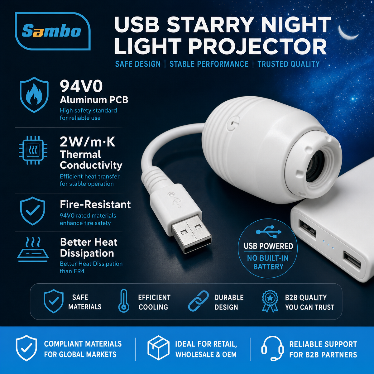 Factory Direct Galaxy Projector Night Light Starry Sky Lamp Touch Stepless Dimming Sleep Aid In Stock · image 4