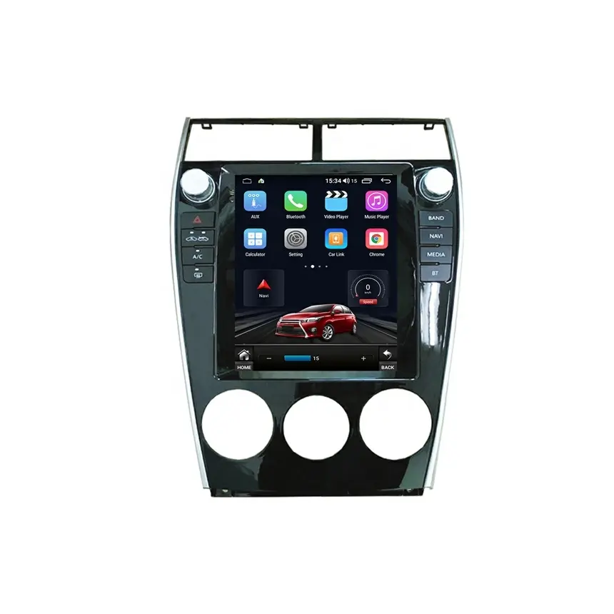 Ruiso Auto Radio Android Auto Speler Voor Mazda 6 (2004-2015) Gps Auto Carplay Voor Tesla Verticale Scherm