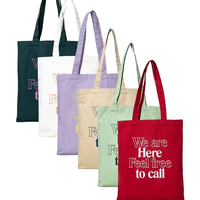 Sac fourre-tout en toile personnalisable avec codes couleur Pantone, avec poignée, grande capacité, réutilisable, pour les courses quotidiennes et les voyages