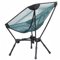 Chaise de plage pliable portable moderne et légère Hangrui Premium, pieds Saber en alliage d'aluminium, maille haute densité, mobilier d'extérieur
