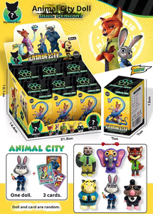 Caja Sorpresa Misteriosa de 6 Figuras de Peluche de Mini Monstruos de Mitología Oriental Antigua, Muñecos Aleatorios, Tarjetas Coleccionables de Dibujos Animados Chinos, Hobby para Adolescentes - Product Image 2