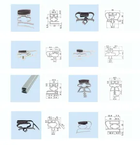 الفريزر المغناطيس شريط مطاطي الثلاجة ختم بلاستيك الشخصي الثلاجة حشية الباب ختم
