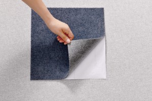 Tự dính thảm gạch vỏ và dính chống trượt 30*30cm 60*60cm Thảm vuông phòng khách sàn Mat thảm - Product Image 2