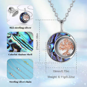 Collar de plata de ley 925, joyería personalizada, recuerdo conmemorativo, Cruz de ceniza, cremación - Product Image 6