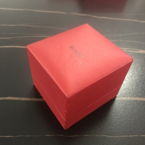 FLAYET Jewellery luxury Organizer velvet travel earrings small leather jewelry box for ring storage box case