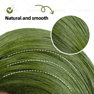 Fujia Hot Anime Game Costume Party Game Personnage <span class=keywords><strong>Perruque</strong></span> En Gros <span class=keywords><strong>Joker</strong></span> Arthur Flake Vert Bouclés Cosplay <span class=keywords><strong>Perruque</strong></span> - Product Image 6