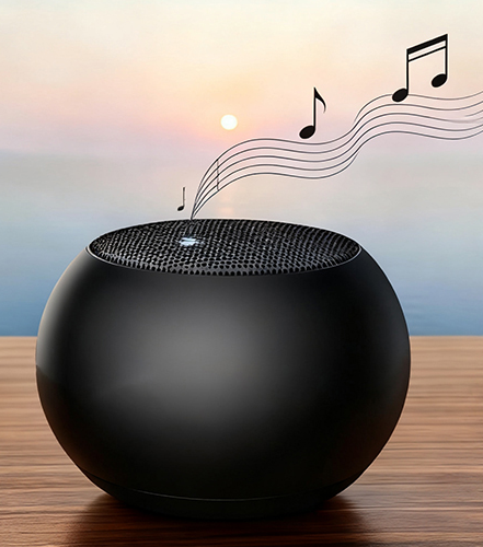 Oval-shape Portable  Speaker Waterproof Mini Wireless Speaker BT 5.3 Compact Size Amazing Sound for Home Outdoor Gift