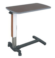 Table de salle à manger sur lit avec tiroir pour soins à domicile, ressort à gaz pour personnes âgées table médicale mobile sur lit
