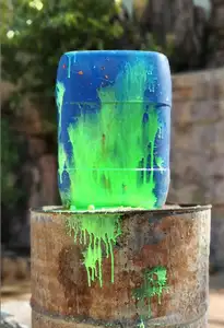 Fabbricazione colorato paintball in polvere 0.68 calibro paintball