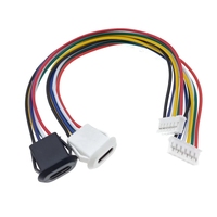 3A Hochstrom-Schnell lade buchse Port USB-C Ladegerät Stecker Buchse 6pin USB Typ C Stecker Typ C Mit Kartens chnalle Buchse
