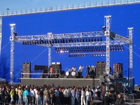 Penyangga Truss Aluminium Kapasitas Beban Tinggi untuk Speaker Line Array