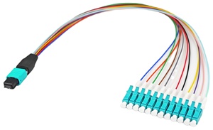 Cable de Fibra Óptica de Alto Rendimiento 10G-100G Monomodo OM3 OM4 MTP MPO-LC/UPC MPO-FC, Jumper de Relé de 8/12/16/24 Núcleos, 5G GPRS TCP POE IP - Product Image 2