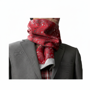 Bufanda roja, echarpe, bufanda, corte , Schal, Kopftuch, Halstuch, foulard, fichu, foulard, venta al por mayor, bufandas, chales - Product Image 2