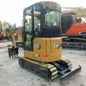 Kat Gebruikt 302 Rubber Spoor 2ton Zero Tail Swing Veelzijdigheid 2T Cat302 Graafmachine Voor Indoor Sloop Landschapsarchitectuur - Product Image 2