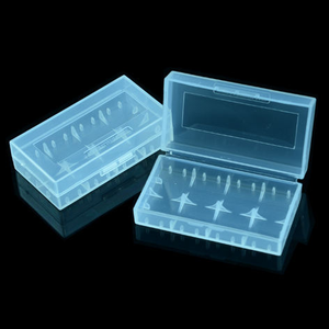 핫 세일 2 슬롯 18650 18350 <span class=keywords><strong>18500</strong></span> 3.7v 충전식 리튬 이온 배터리 케이스 고급 배터리 홀더 - Product Image 3