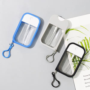 Flacone Spray per Profumo Tascabile Quadrato 38ml-50ml, Confezione per Cura Personale, Bottiglie in Plastica per <span class=keywords><strong>Igienizzante</strong></span> Mani - Product Image 4