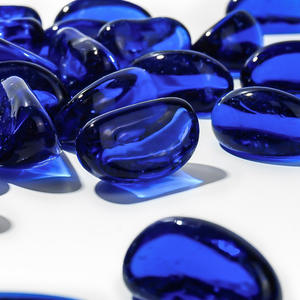 Zeeblauw glas zandkraal <span class=keywords><strong>aquarium</strong></span> landschapsarchitectuur basisdecor duurzame aquariumdecoratie voor woonkamer - Product Image 2