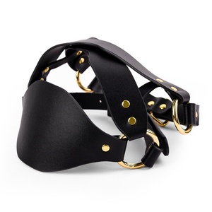 หน้ากากเซ็กซี่แบบ BDSM หน้ากากปิดตาคอสเพลย์หนัง PU หน้ากากปรับได้สำหรับงานเต้นรำหน้ากากแฟนซีอุปกรณ์เสริมสำหรับปาร์ตี้ฮาโลวีน - Product Image 5
