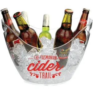 Ice Buckets Cheap Price Metal Tin Tin Beer With Handle Beer Ice Bucket