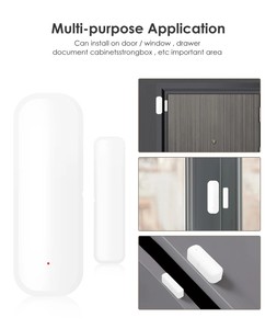 Thông minh tuya Wifi ZigBee Cửa Cửa sổ cảm biến dò nhà thông minh an ninh Hệ thống báo động app điều khiển không dây Alexa Google - Product Image 2