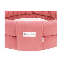 LS peppy Buddies neues Design runde Form sehr weichen Stoff Hunde bett Großhandel Katze Haustier Mode Bett Nest Anti-Rutsch-Umkehr kissen