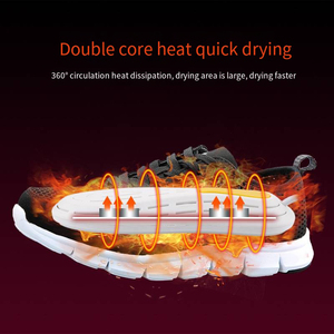 Portable Electric Shoe Dryer 18W PTC Heater 220V ABS+PP Quick Drying Deodorizing Shoe Drying Machine for Household & Travel - Product Image 2