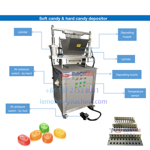 Nouveau modèle de laboratoire semi-automatique Gummy Candy Production Equipment Condition Nouveau - Product Image 6