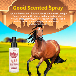 Spray pour chevaux personnalisé OEM ODM 100ml 500ml élimination des odeurs <span class=keywords><strong>parfum</strong></span> pour animaux de compagnie désodorisant éliminateur d'odeurs vaporisateur pour chiots - Product Image 4