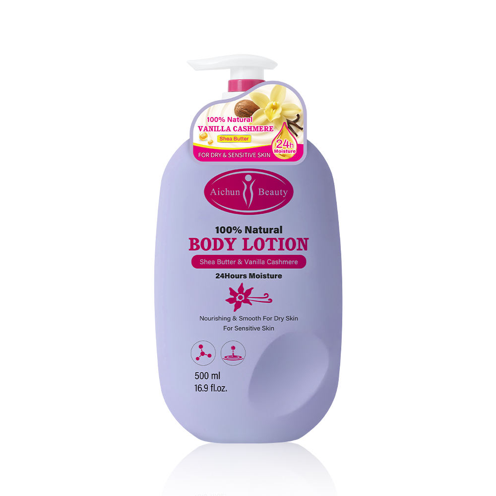 Lotion pour le corps au beurre de karité et à la vanille cachemire