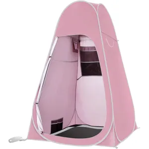 Portable Pop Up Privacy Shower Tents Spacious Changing Room For Camping Hiking Beach Toilet Shower Bathroom