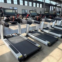 Caminadora Eléctrica Comercial con Pantalla LED Táctil, Máquina de Correr para Gimnasio, Cardio, Fitness, Prueba de Frecuencia Cardíaca, Equipo Deportivo