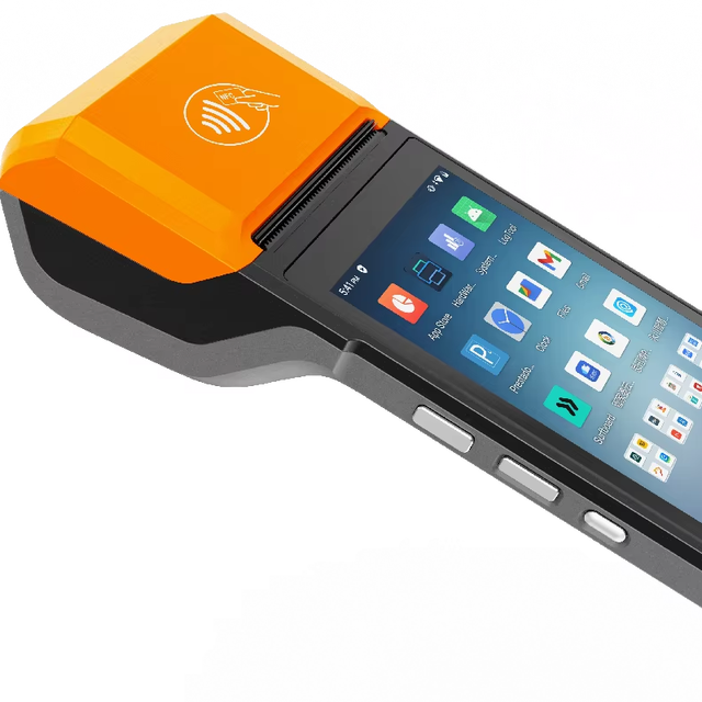 H10P Scanner&NFC Mobile Cashier Android Smart Handheld Terminal PDA Warehouse Inventory Machine Multi-Language