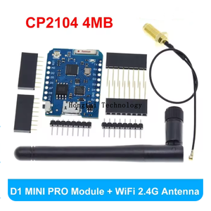 Module de carte de développement wifi mini D1 PRO mis à niveau NodeMcu Lua basé sur <span class=keywords><strong>ESP8266</strong></span> CP2104 4mb CH9102 <span class=keywords><strong>16mb</strong></span> - Product Image 4