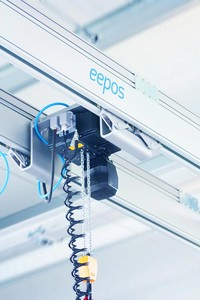 Système de grue légère ergonomique à double poutre en aluminium Fonctionnement lisse et pratique sûr pour l'utilisation des ponts - Product Image 6