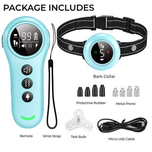 रिचार्जेबल लंबी दूरी के जलरोधी एब्स/पीसी पर्यावरण के अनुकूल कुत्ते प्रशिक्षण कॉलर 2-इन-1 रिमोट बीप कंपन सदमे चपलता उपकरण - Product Image 6