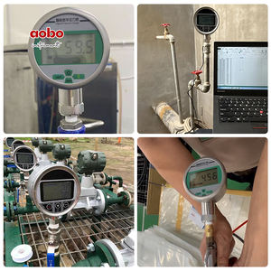 डिजिटल दबाव गेज 0-360psi वायु तरल ईंधन तेल पानी 100 मिमी <span class=keywords><strong>1</strong></span>/2npt थ्रेड उच्च सटीकता डिजिटल दबाव मीटर - Product Image 3