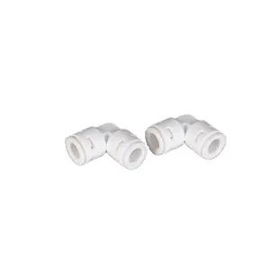 High quality Plastic Pipe Fitting 1/4 1/4 Water Filter Ro water Connector ro spare parts water purifier quick-connect fittings