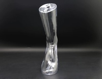 Présentoir de Magasin de Haute Qualité pour Bas et Chaussettes, Modèle de Pied Féminin Transparent, Mannequin de Pied Femme
