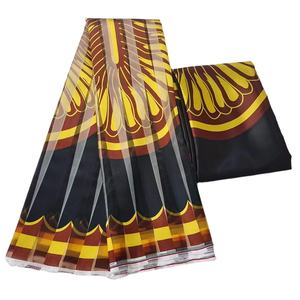 Tissu organza d'Afrique du Sud pour vêtements de fête couture <span class=keywords><strong>Materia</strong></span> 6 Yards/Lot - Product Image 1