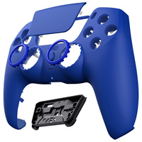 Accessoires de remplacement de haute qualité Coque bleue personnalisée pour la face avant du contrôleur PS5