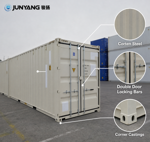 Conteneur maritime sec soudé de 20 pieds High Cube, certifié CSC, en acier Corten, nouveau style, très demandé, disponible à la vente - Product Image 3
