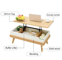 Table basse suspendue au Design moderne et intelligent, meuble de salon, nouveau modèle, livraison gratuite