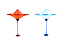 Сверхмощный коммерческий открытый садовый зонт для патио, 3,5 м - Product Image 5