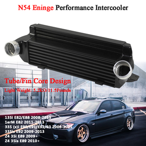 Radiateur <span class=keywords><strong>Intercooler</strong></span> en Aluminium pour Voiture <span class=keywords><strong>BMW</strong></span> N20 N54 135i 335i Z4 E82 E89 E88 E90 E91 E92 E93, à Tubes et Ailettes, pour Admission d'Air Froid - Product Image 6