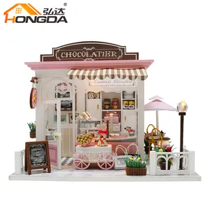 Pink Chocolate Doll House Kit Beste Weihnachts geschenke für Frauen und Mädchen